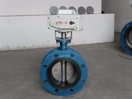 电动硬密封法兰蝶阀